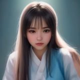 美伦影讯资深影评编辑刘霞的工作照，女性编辑，正在笔记本前撰写影片解析文章，桌上摆着咖啡杯和影片截图资料